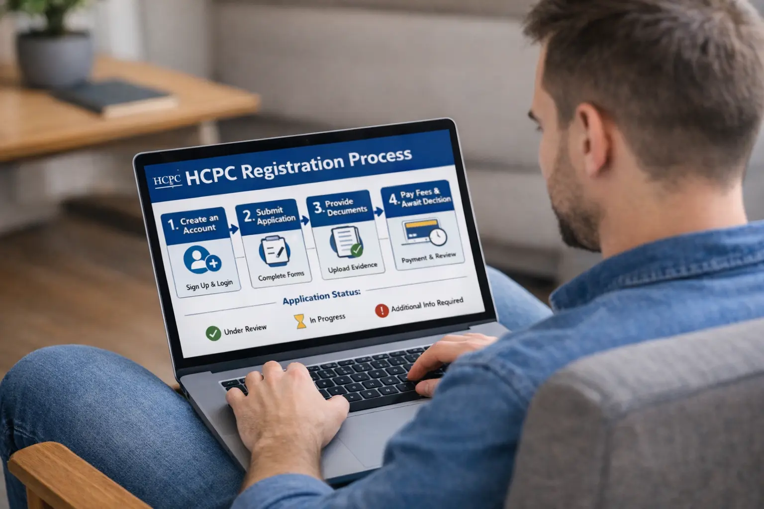 Convert HCPC registration to New Zealand