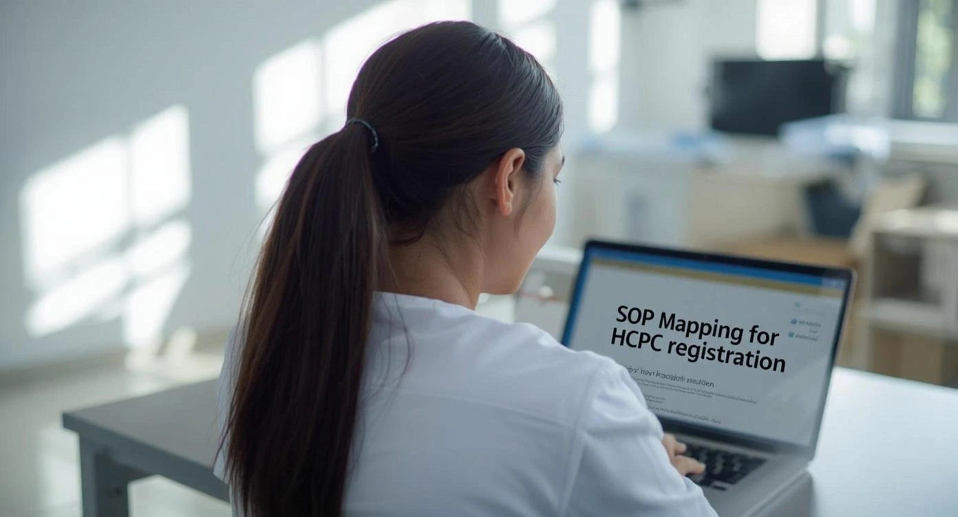 SOP Mapping for HCPC registration